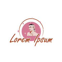  Illustration Vector graphic of  woman logo