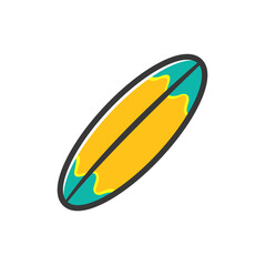 Watermelon and ice cream vector Helps to relax in summer Beach trip concept.