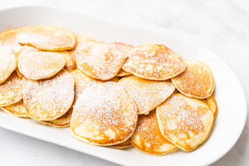 Making pancakes
