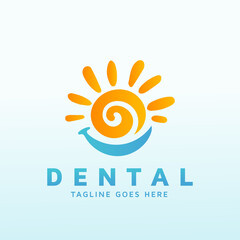Sunrise Dental office logo design ideas