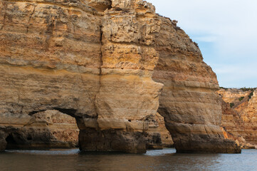 Rocky shores of the Algarve