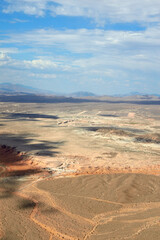 Nevada Desert Aerial View