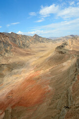 Nevada Desert Aerial View