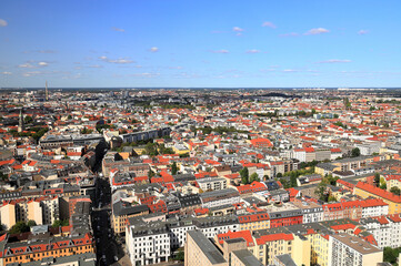 Berlin - aerial view. Germany, Europe.
