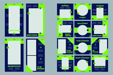 Social Media Template Posts for your business, Instagram template