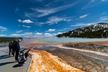 Yellowstone National Park - Western Area near the Madison River, Grand Prismatic Spring, and many other Springs and Rivers  © RebeccaDunnLevert