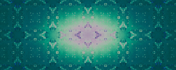 Monochrome Seamless Tile. Endless Cold Painting.