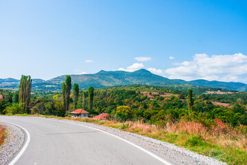 road in the mountains