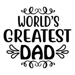 father's day svg design