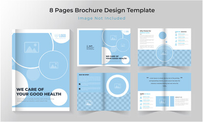 professional medical brochure template