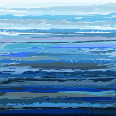 Shades of blue wallpaper, vector illustration