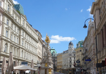 Austria. Streets of Vienna. Sights.