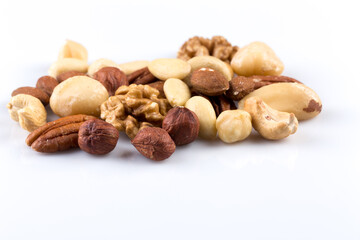 Large diversity of healthy nuts