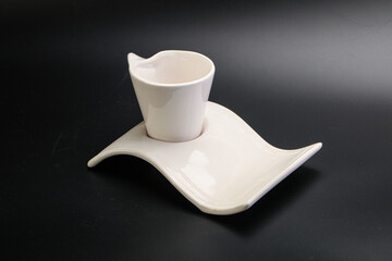 Empty cup for tea or coffee