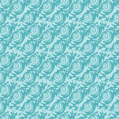 Swatch of a seamless pattern in two colors