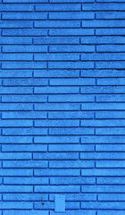 Blue Brick Wall 