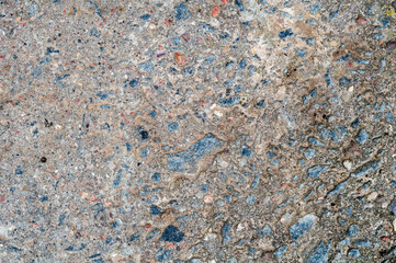 Photo of the texture of a battered concrete slab