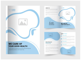 professional medical brochure template