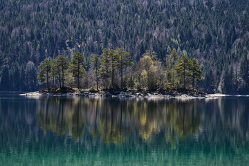 Fototapeta premium Berge im Frühling