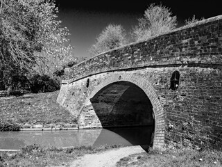 bridge in monochrome