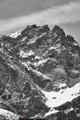 Berge im Frühling