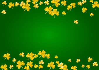 Shamrock background for Saint Patricks Day.