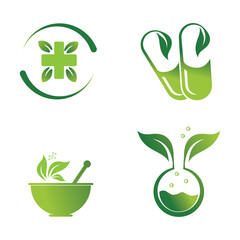 pharmacy logo icon vector template.