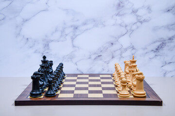Set-up of a classic Chess game