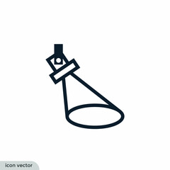 spotlight icon vector