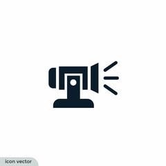 spotlight icon vector