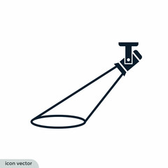 spotlight icon vector