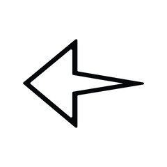 Arrow icon design vector graphics