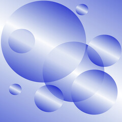 
Dynamic geometric shapes, blue, with shades of purple, abstract gradient, background for banner, poster or book,vector