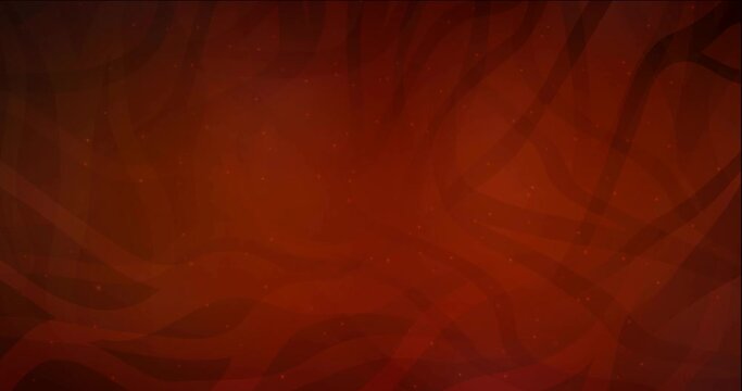4K looping dark red animated lines, curves. Modern abstract animation with gradient curves. Flicker for designers. 4096 x 2160, 30 fps.