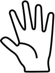 Obraz premium Waving Hand