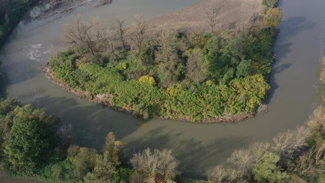 Bohumin, Chalupki - Meanders of the river Odra, a natural monument on the border between Poland and the Czech Republic