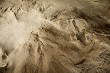 A collection of sand caves while exploring nature.