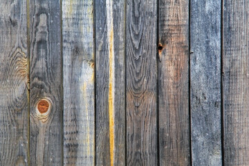 Old wood plank texture background. Abstract background, empty template. Top view.