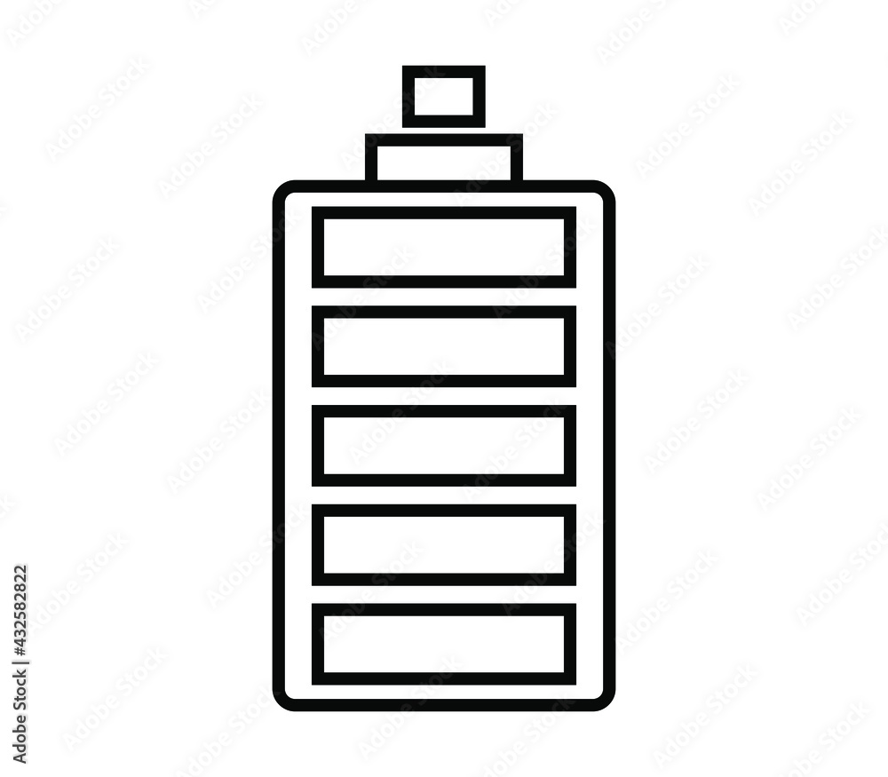 Poster battery icon