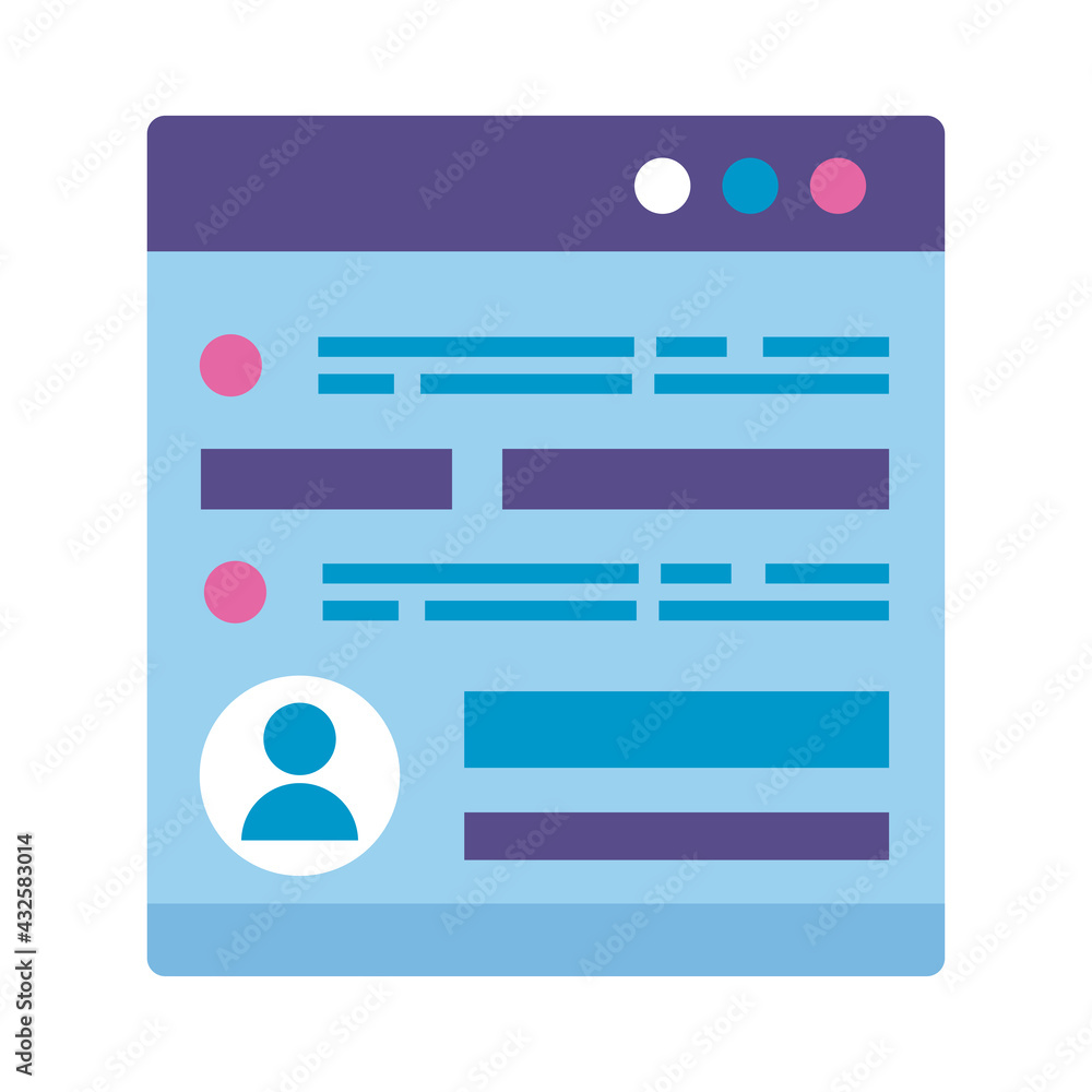 Aufkleber webpage user interface