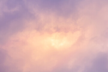 Abstract artistic cloudy sky background