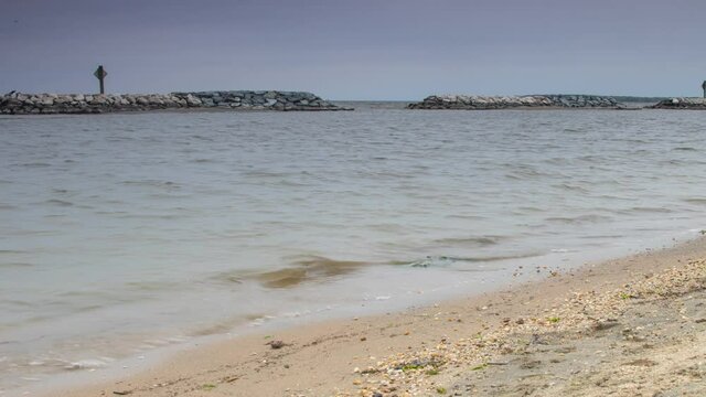 Small Waves Beach Timelapse