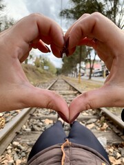 close up of hand holding a map