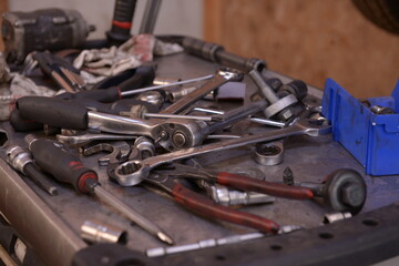 Fototapeta premium clés de mécanicien