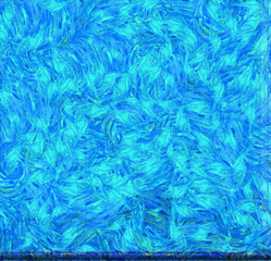 Abstract oil painting background Impressionist style illustrated to create designs.