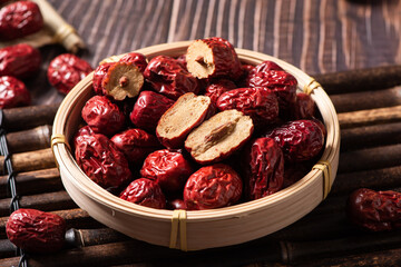 Jujube, Chinese dried red date fruit 