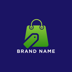 Shopping sell logo design vector element