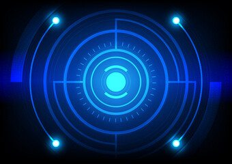 Circuit technology background with hi-tech