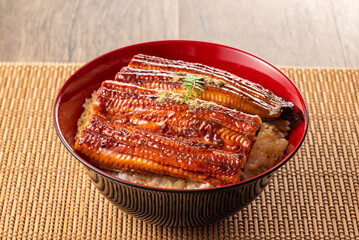 鰻丼　うなぎの蒲焼　鰻