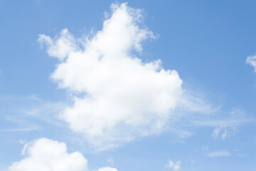 Obraz premium The sky surface is cloudy with a slight blue sky area.